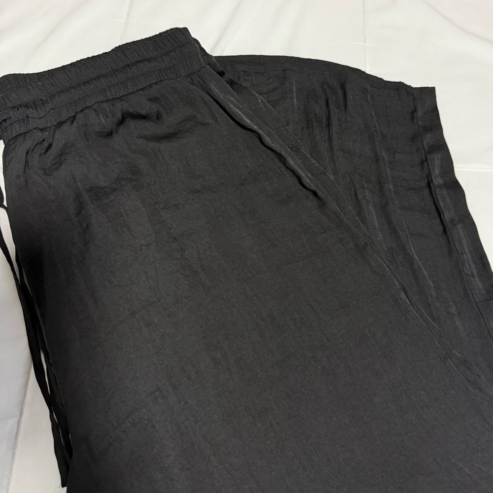 Joie Black Wide-Leg Pants